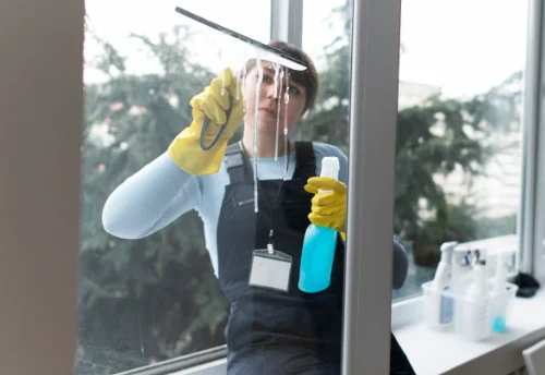 Nettoyage de vitres intérieures et extérieures à Domancy
